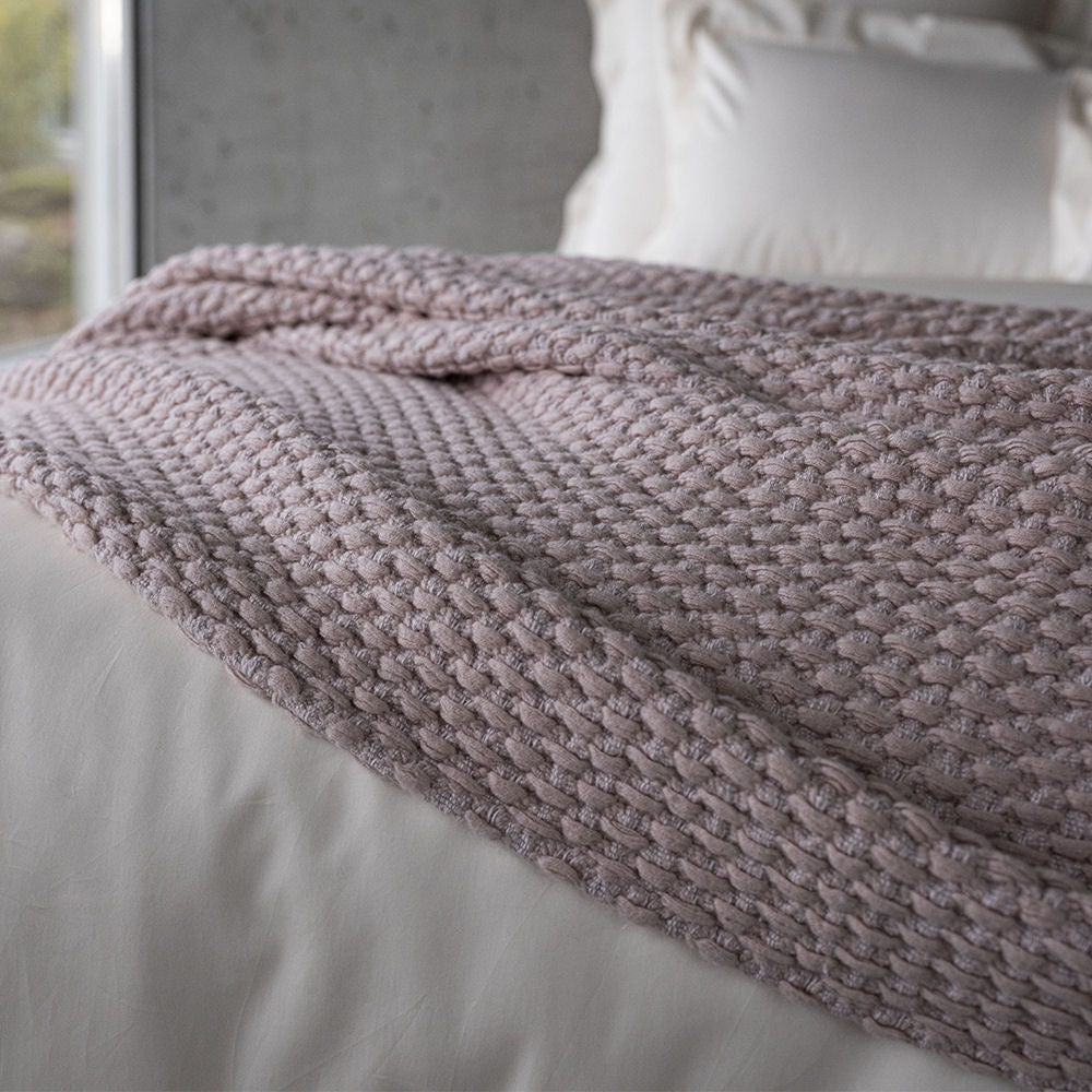 RHOMB Luxury Cashmere Bed Cover / Plaid by Celso de Lemos