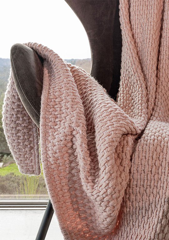 RHOMB Luxury Cashmere Bed Cover / Plaid by Celso de Lemos