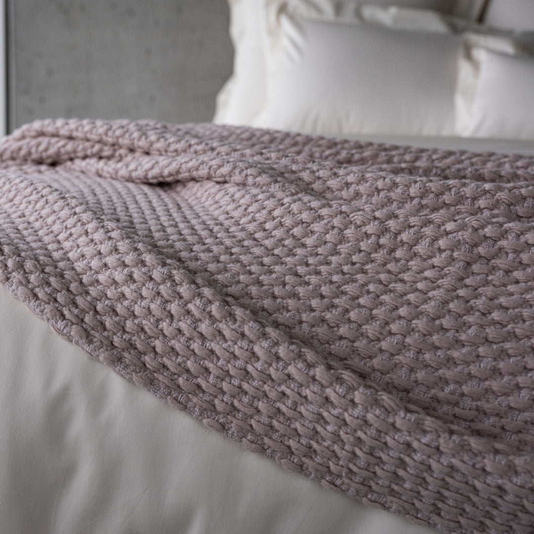 RHOMB Luxury Cashmere Bed Cover / Plaid by Celso de Lemos